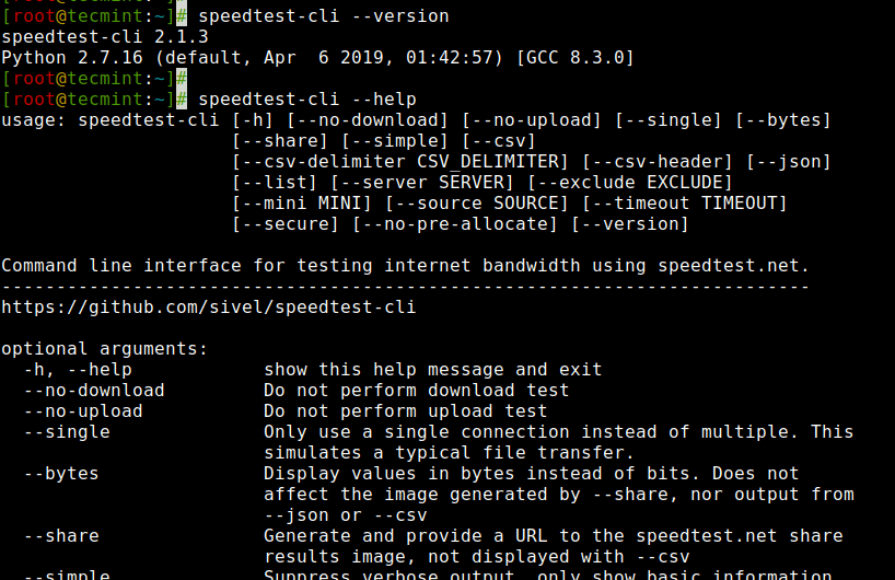 How to Test Your Speed Bidirectionally from Command Line Using