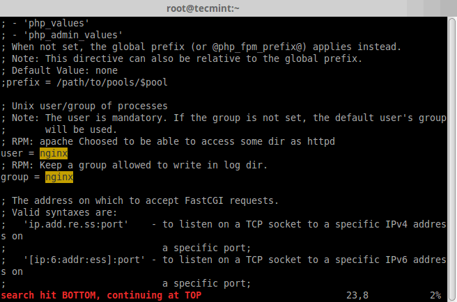 Installing LEMP (Linux, Nginx, MariaDB and PHP) on Fedora 22