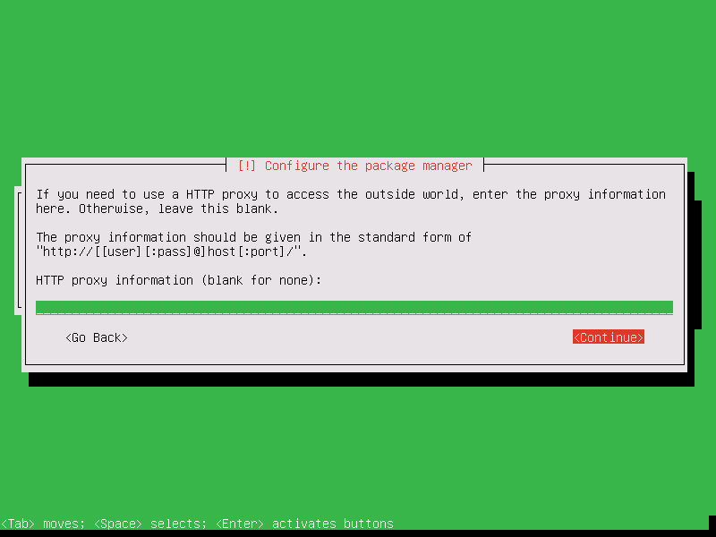 Installation of Zentyal 5.0 Server