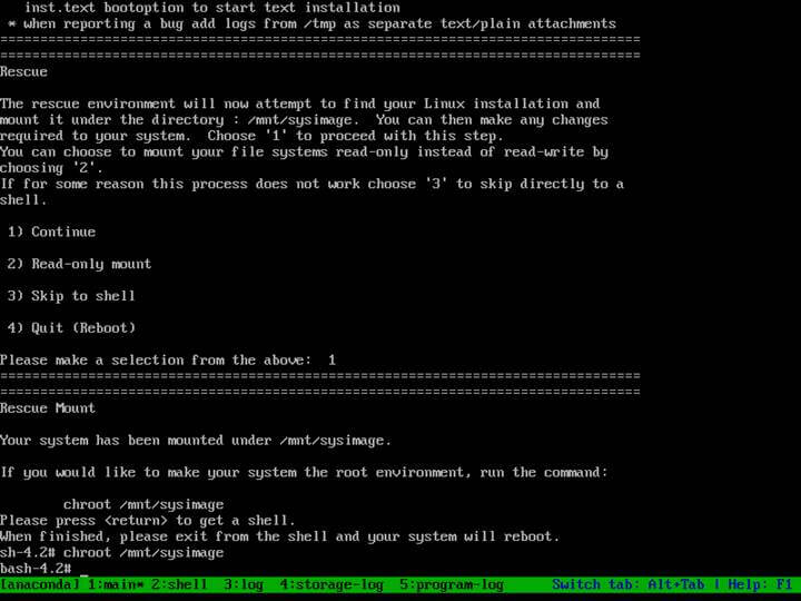 How to Recover or Rescue Corrupted Grub Boot Loader in CentOS 7