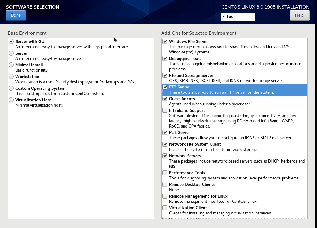 Installation of “CentOS 8.0″ with Screenshots