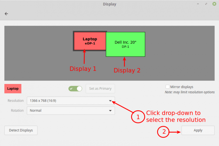 How to Set A Custom Screen Resolution in Ubuntu Desktop