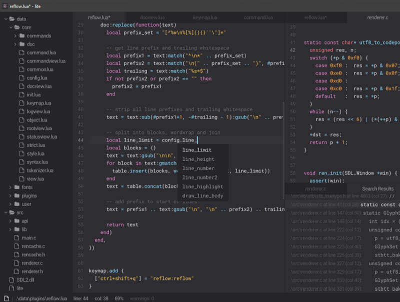 Python with brackets text editor ulsdwriter