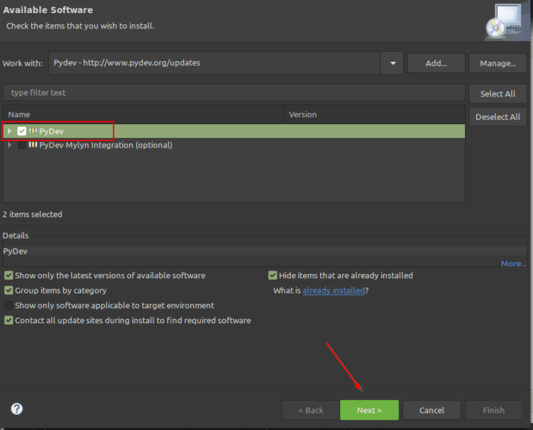 How to Setup PyDev for Eclipse IDE on Linux