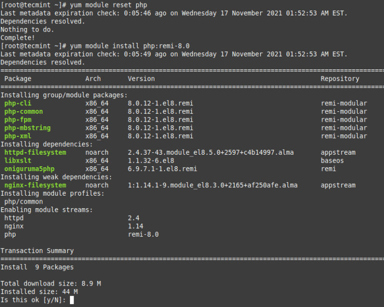 How to Install Latest LAMP Stack in RHELbased Distributions