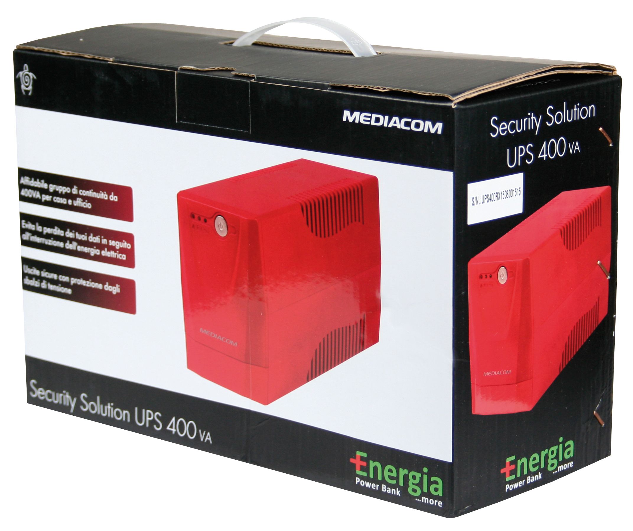 SECURITY SOLUTION UPS 400 VA Tecnodea