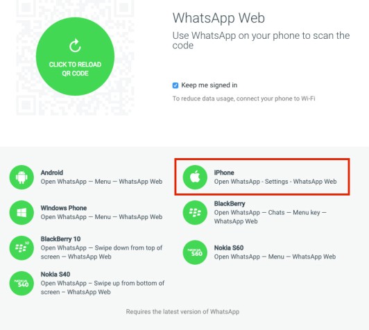WhatsApp Web finalmente disponible para iPhone Tecnologiabit