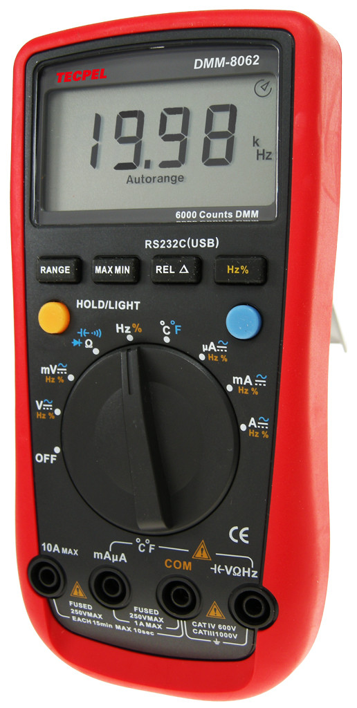 Digital multimeter, Clamp Meter, handheld oscilloscope