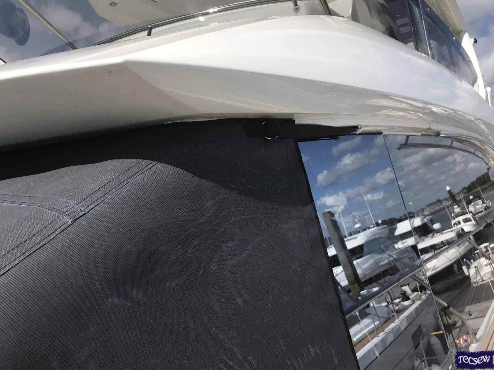 Jeanneau Prestige 630 Windscreen Cover, ref 9727 Tecsew