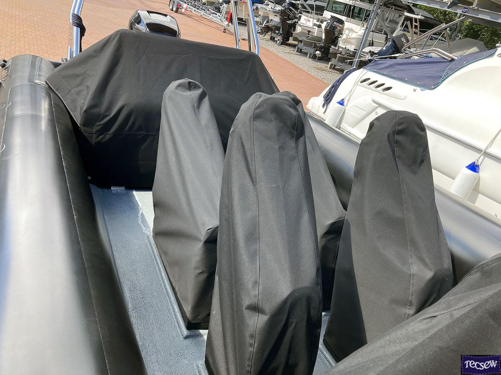 RIB XC 850 Consol Cover and Seat Covers , ref 0188 Tecsew