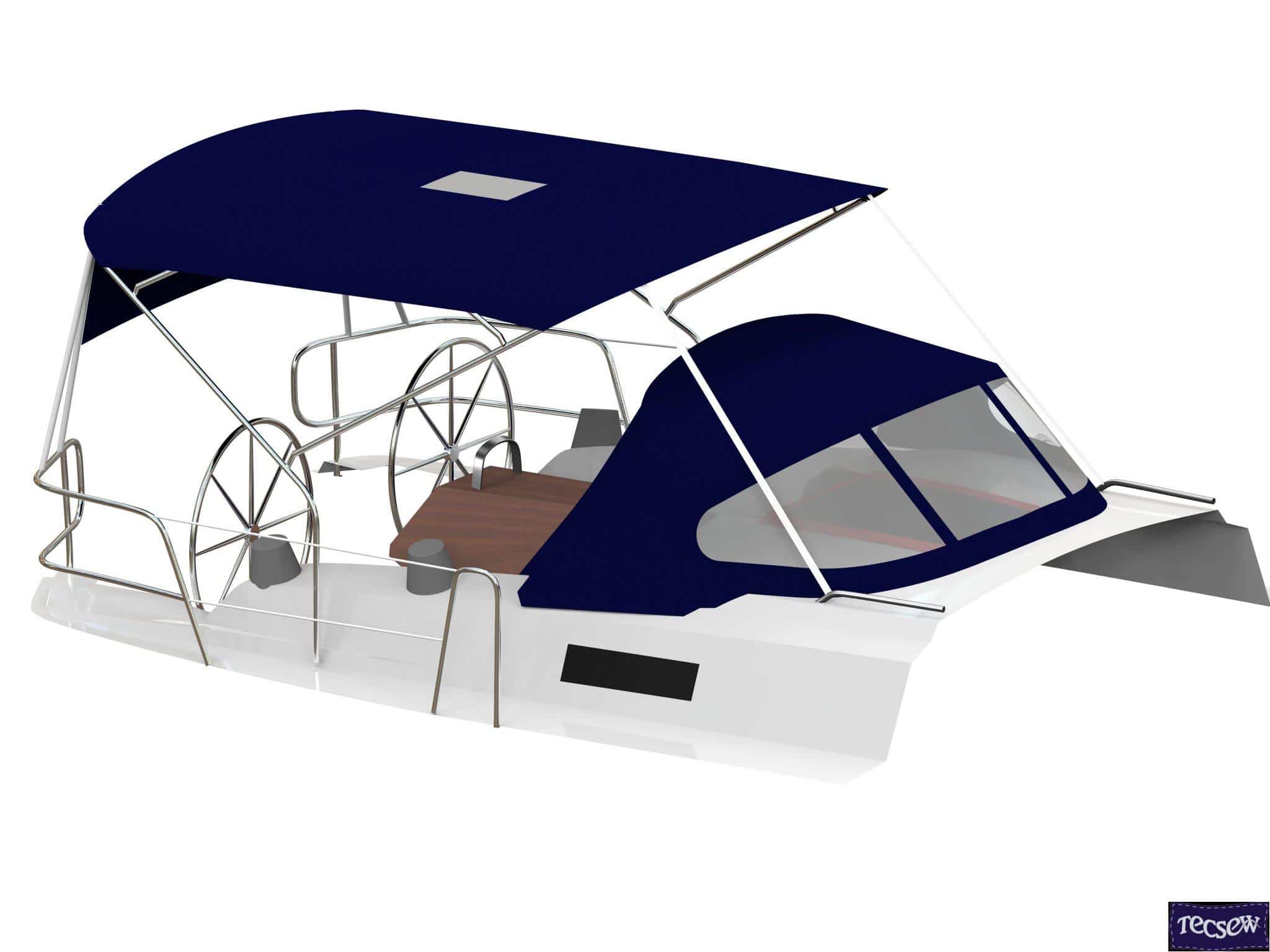 Tailored Bimini Covers Sailing Yachts Tecsew