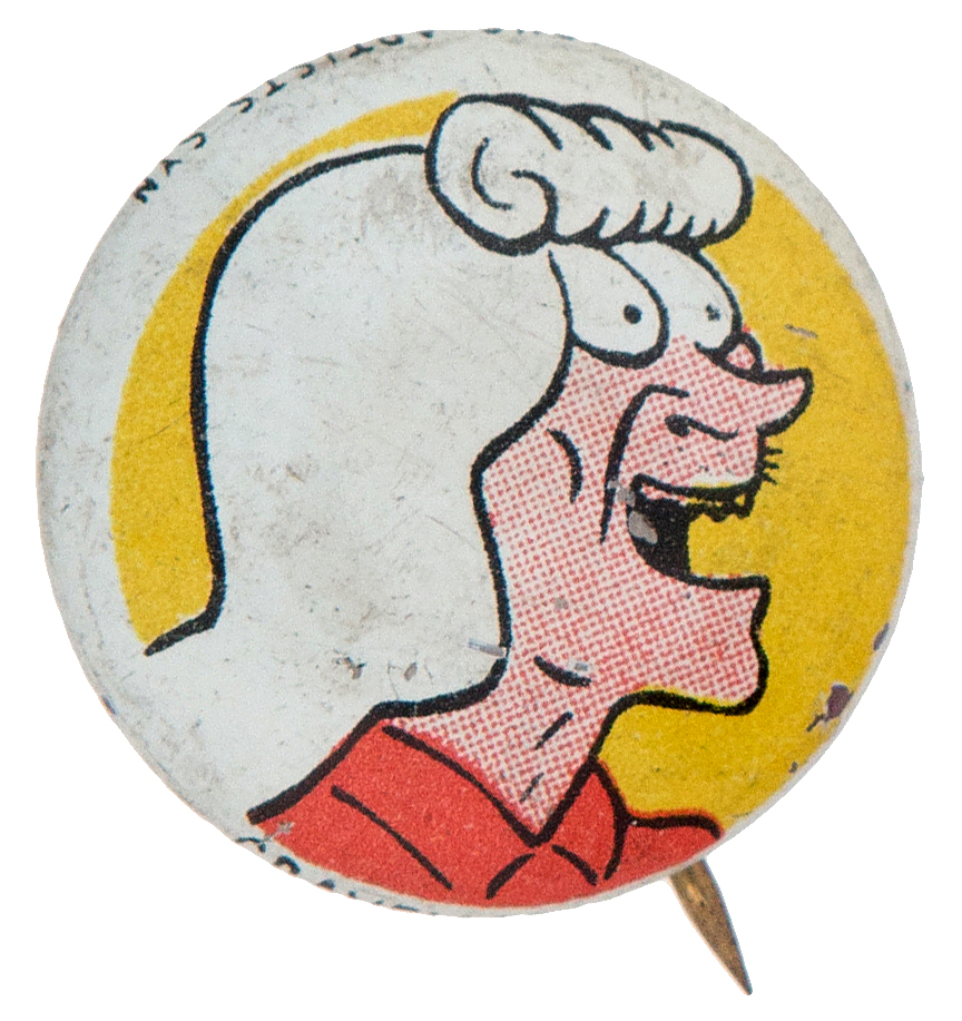 Item Detail GRAVEL GERTIE FROM KELLOGG’S PEP 1940s SET OF 86 BUTTONS.