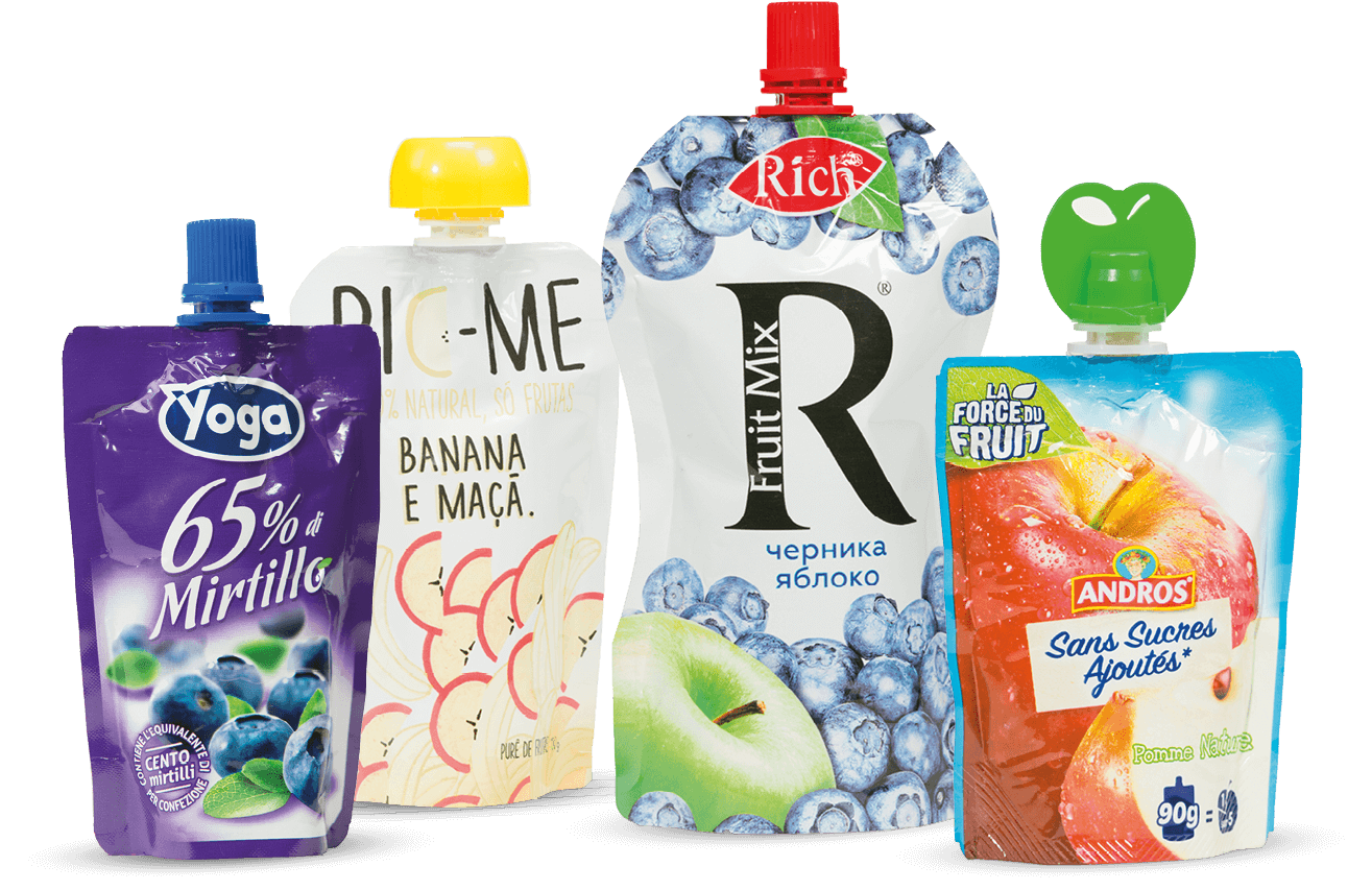 Fruit Pouch, Squeeze Pouches, Custom Baby Food Pouches TedPack
