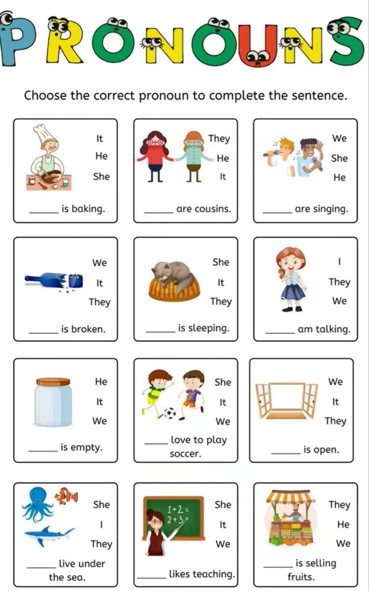 Teach ENGLISH Online! pronouns ️ ️ ️ ITTT