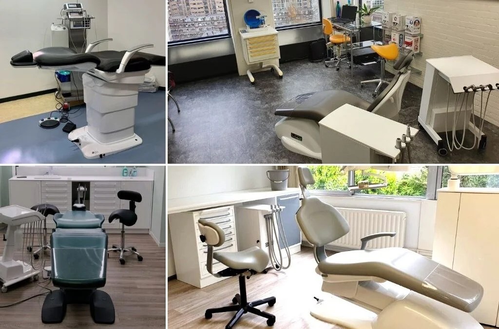 What is the difference between a dental unit and a dental chair