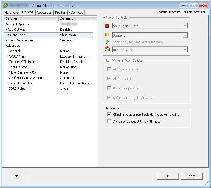 Update VMware Tools Automatically
