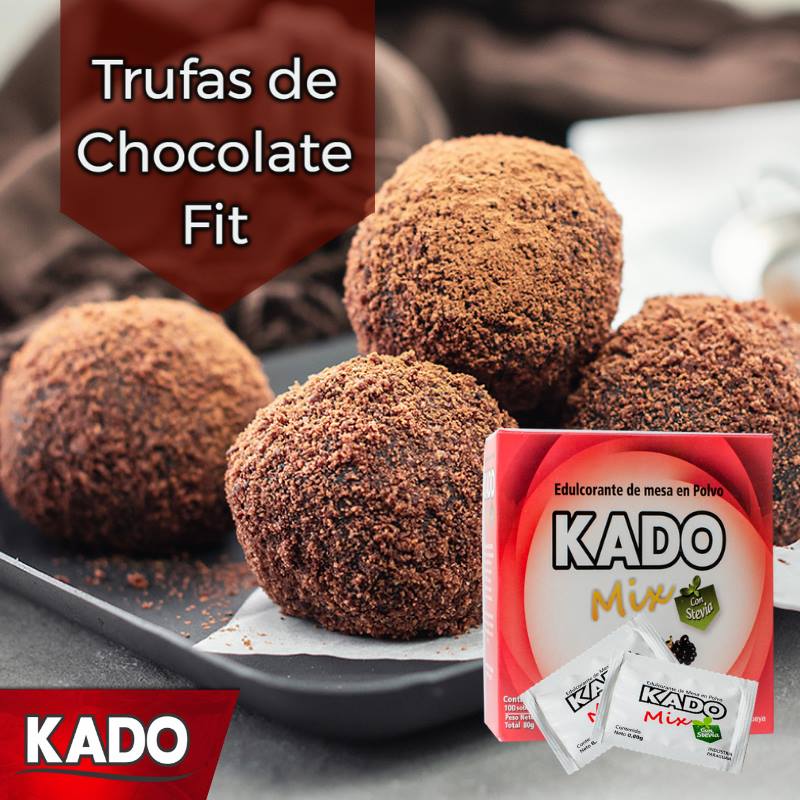Trufas de Chocolate Fit Teixeira