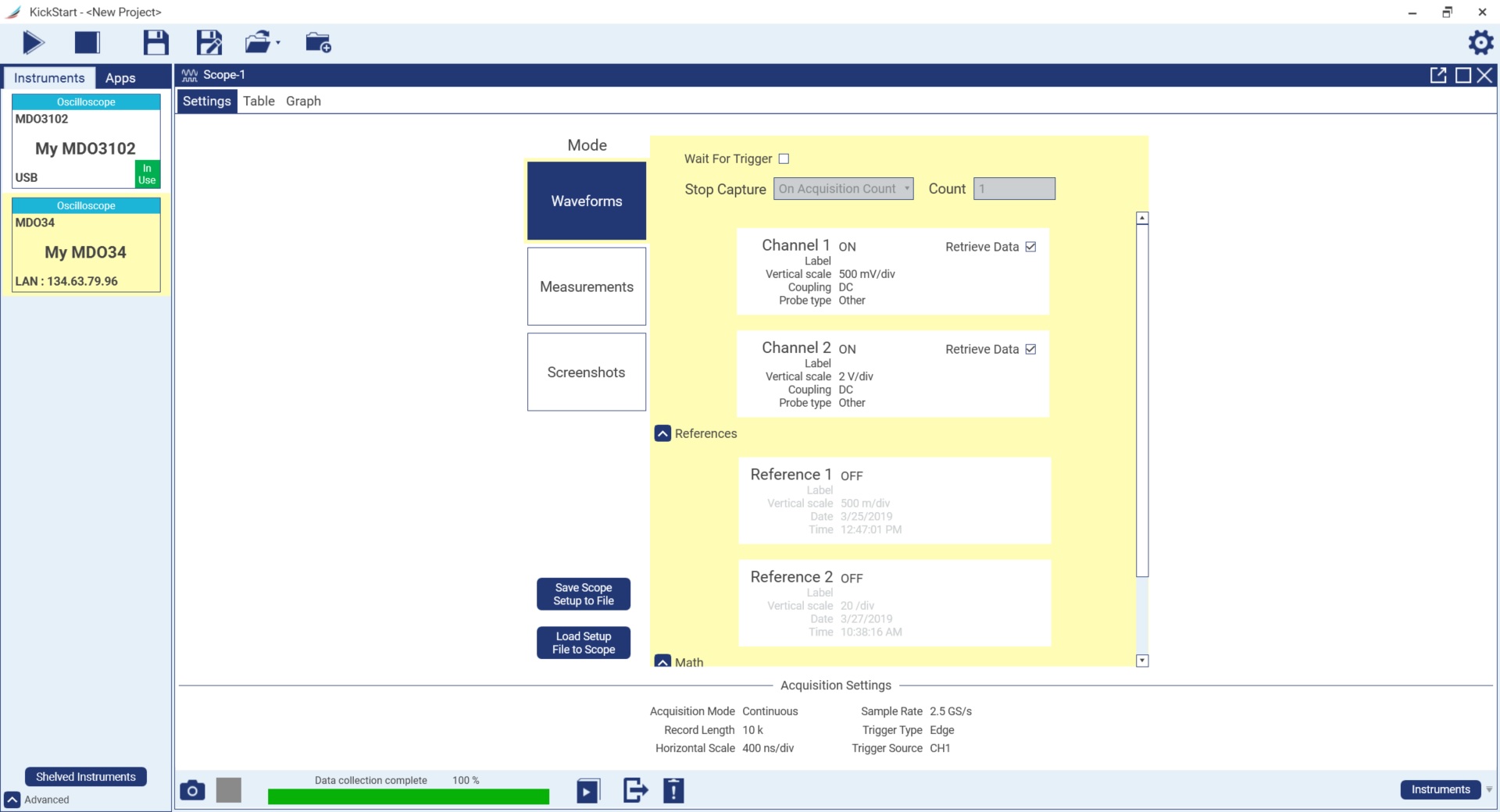 New Keithley KickStart 2.1 Software Release Adds Features, Expands