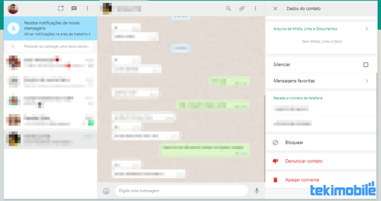 Como bloquear conversas no WhatsApp Web de curiosos Tekimobile