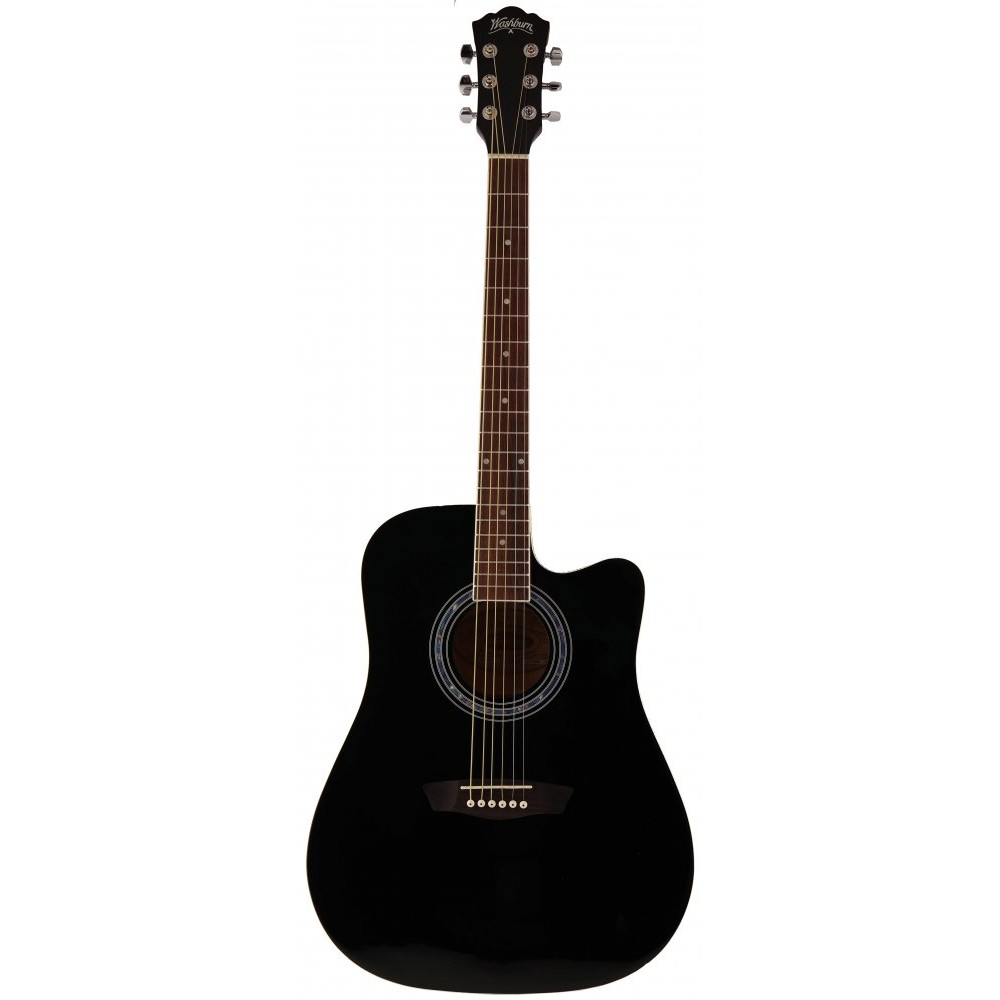 Washburn WA90CEB Elektro Akustik Gitar Tekin Müzik Gitar Piyano