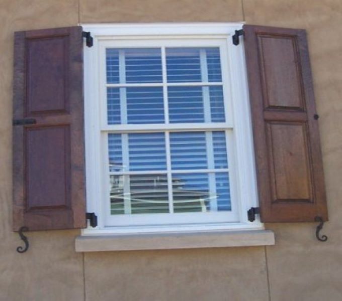 Paneled Shutters Teklowe Design