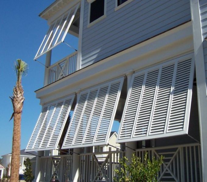 Paint Grade Bermuda Shutters Teklowe Design