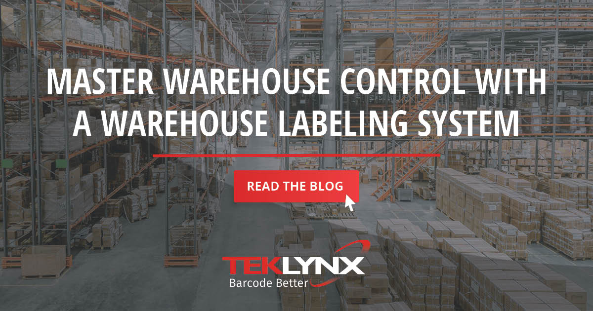 Master Control with a Warehouse Labeling System TEKLYNX Blog