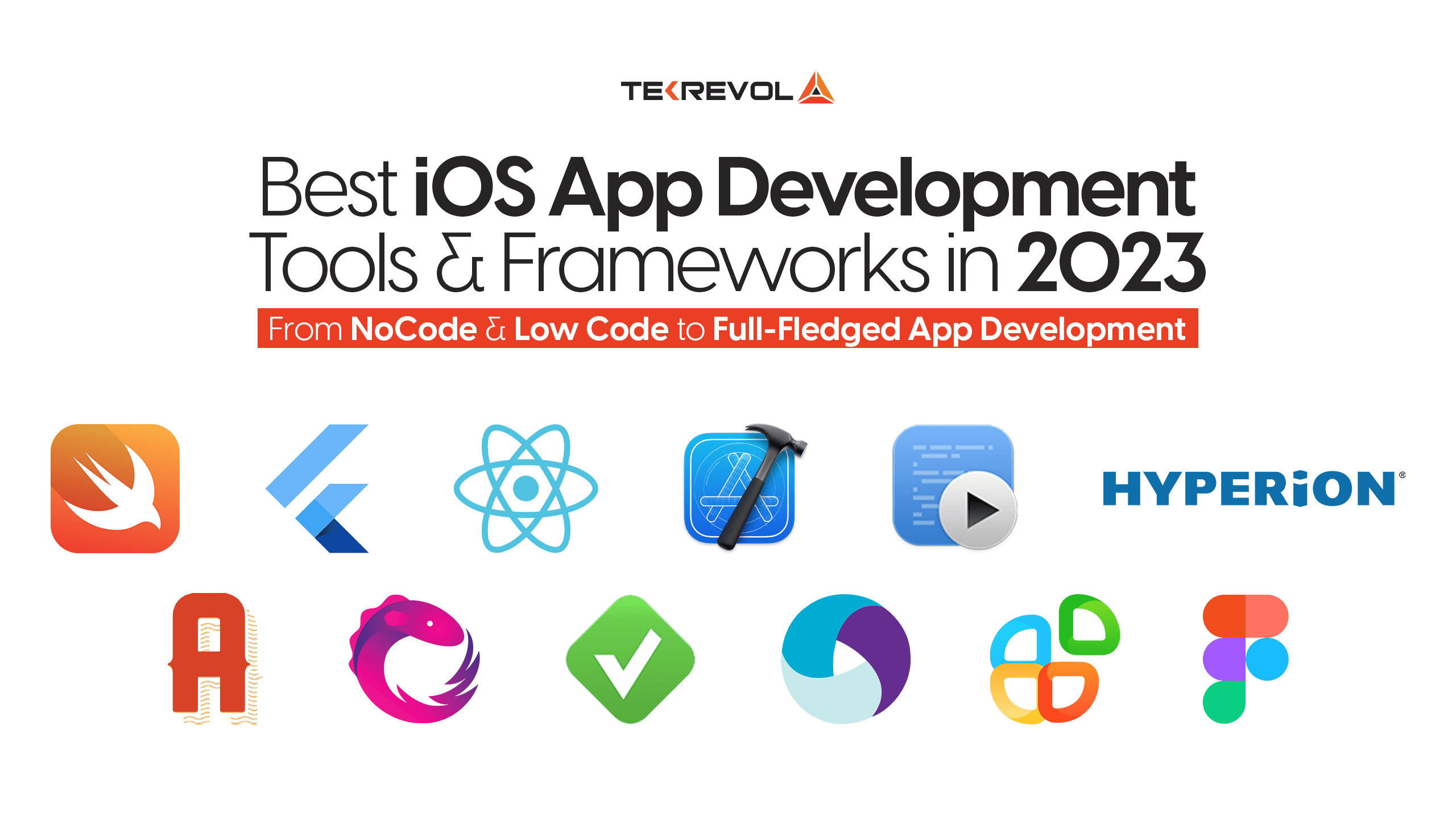 Best iOS App Development Tools & Frameworks in 2023 TekRevol