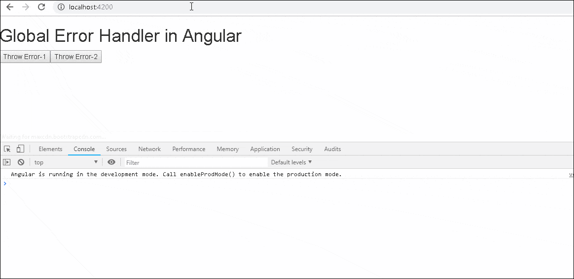 Error Handling in Angular Applications TekTutorialsHub