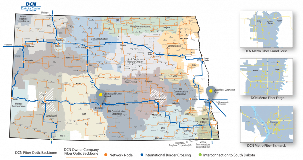 Dakota Carrier Network Provides Connectivity for Remote Data Centers