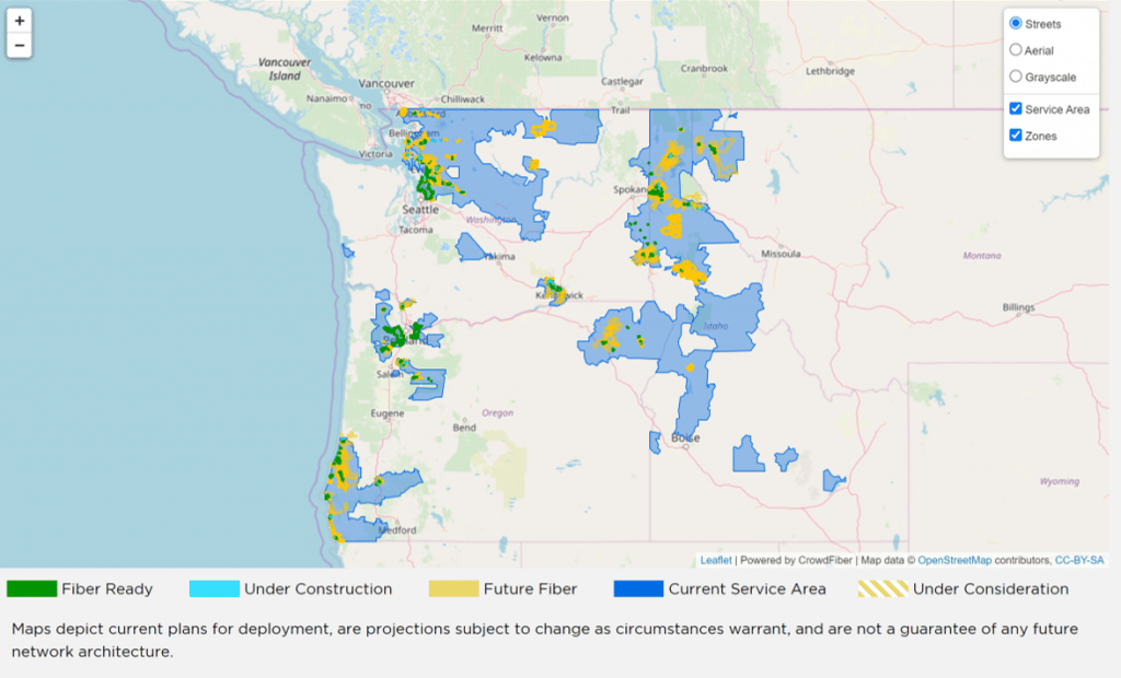Ziply Fiber Acquiring Eastern Oregon Net