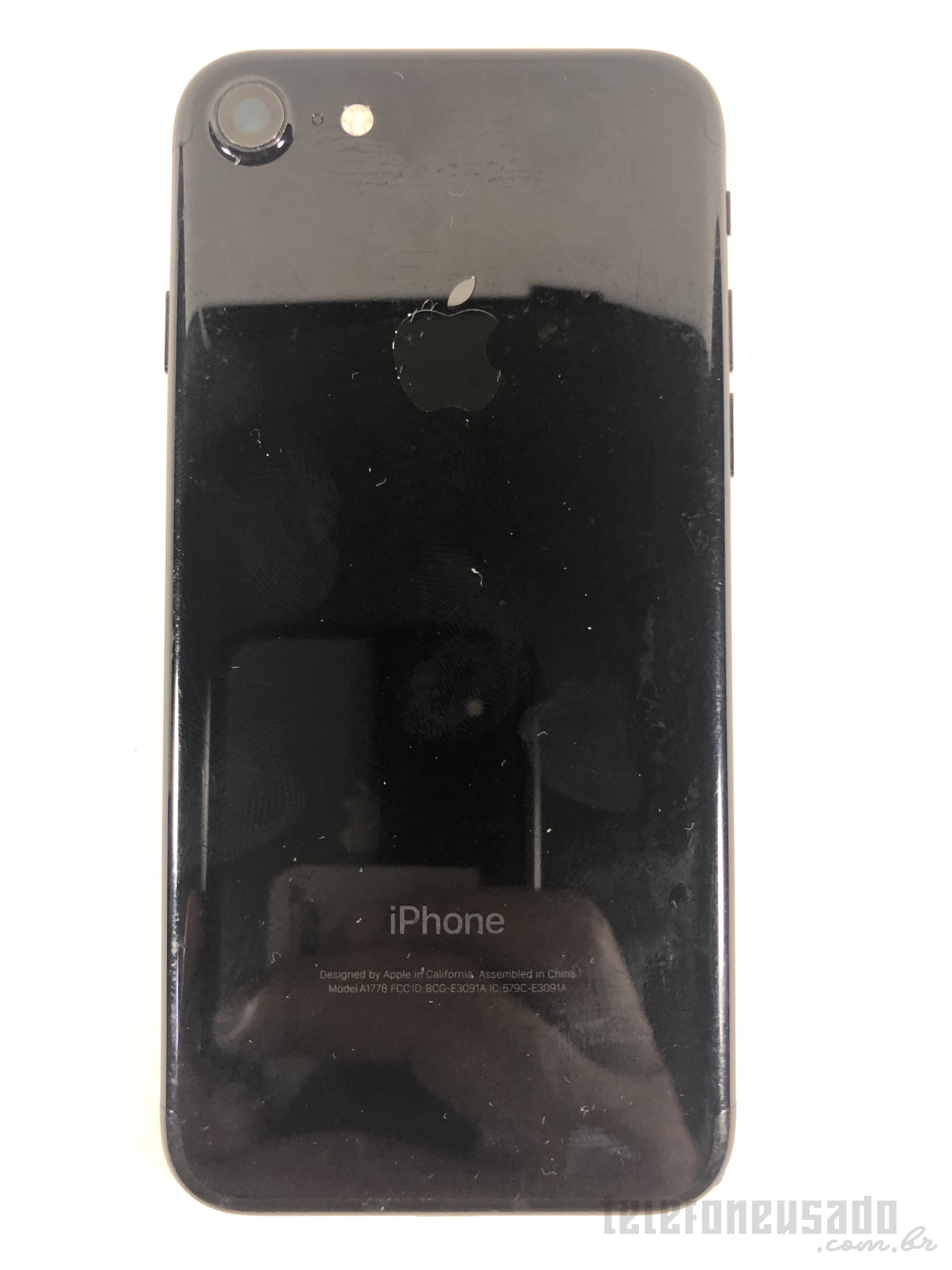 iPhone 7 Preto 128GB Usado Perfeito Estado Telefone Usado