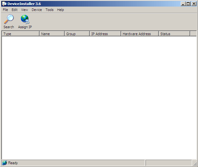 Installer: Lantronix Device Installer