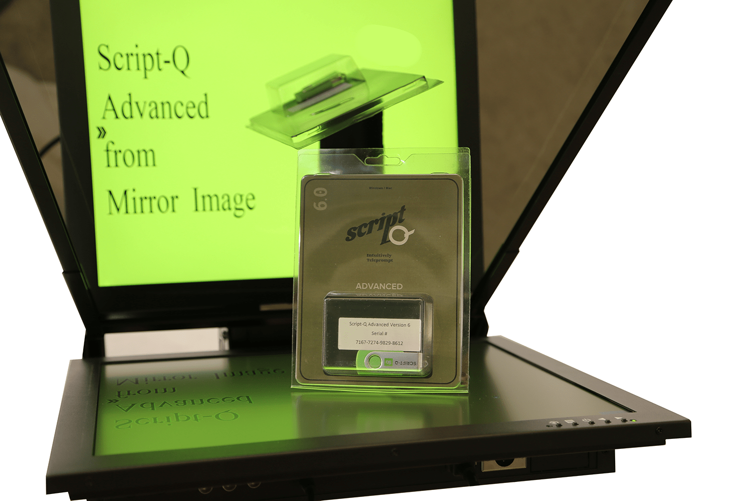 Script Q Advanced Mirror Image Teleprompters