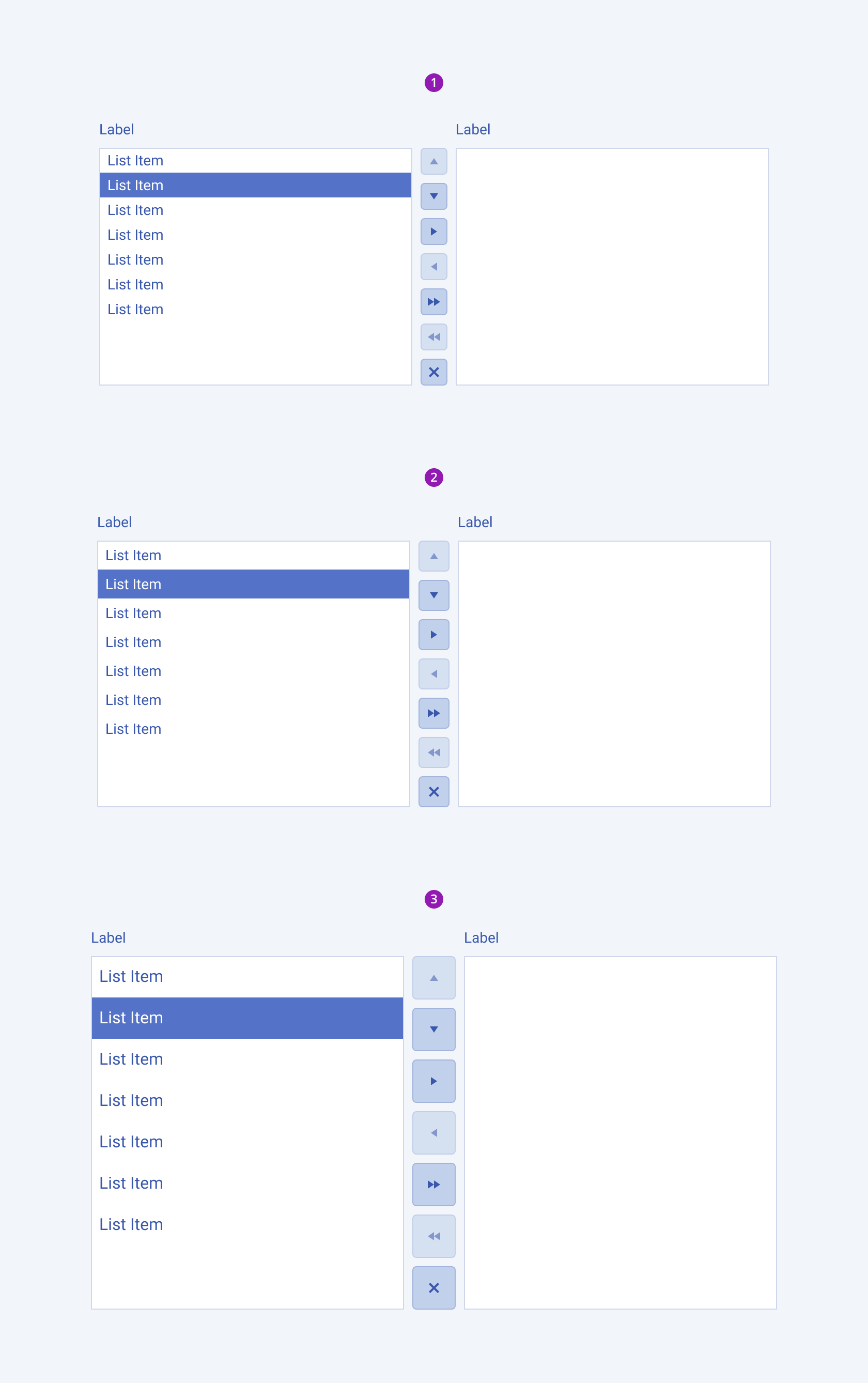 Overview of the ListBox Component Design System Kit
