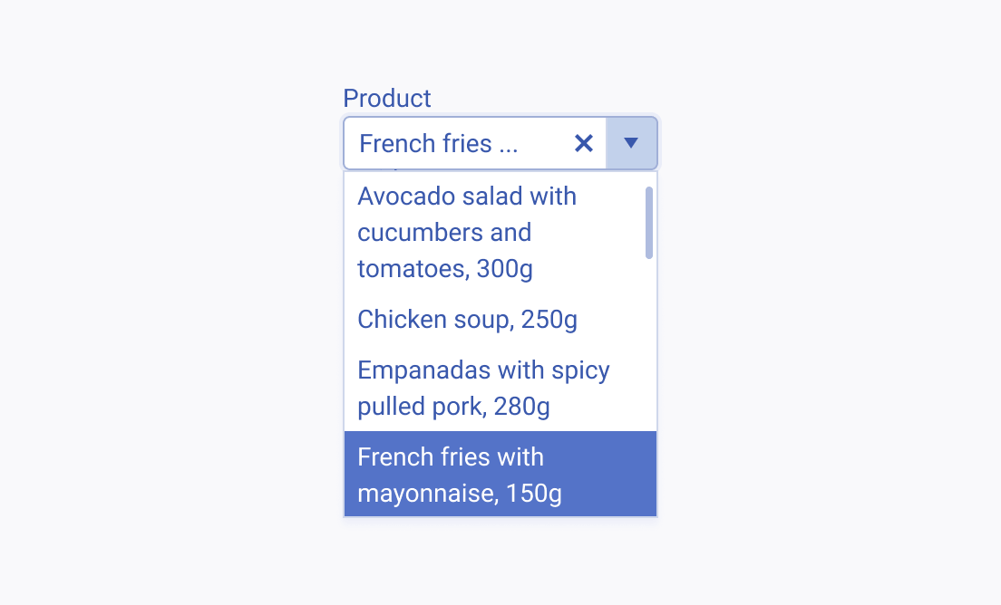 Guidelines for Using the ComboBox Component Design System Kit