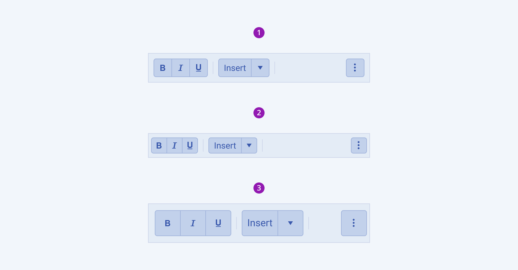 Overview of the ToolBar Component Design System Kit