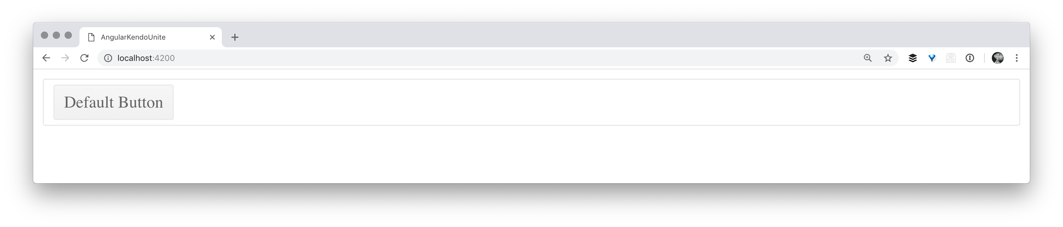 Getting Started with Angular and Kendo UI