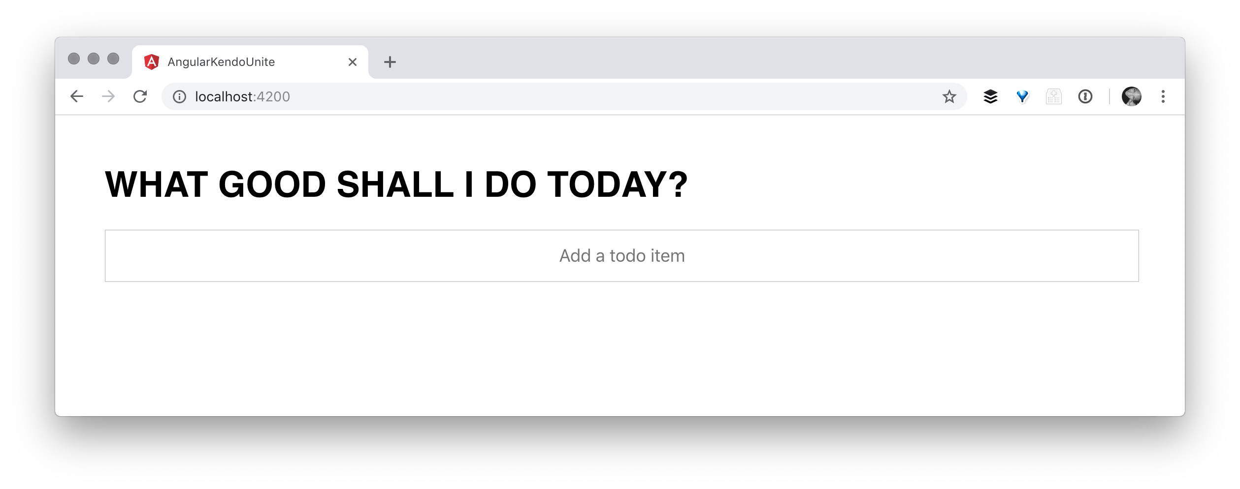 Create a ToDo App with Kendo UI Buttons & Inputs in Angular