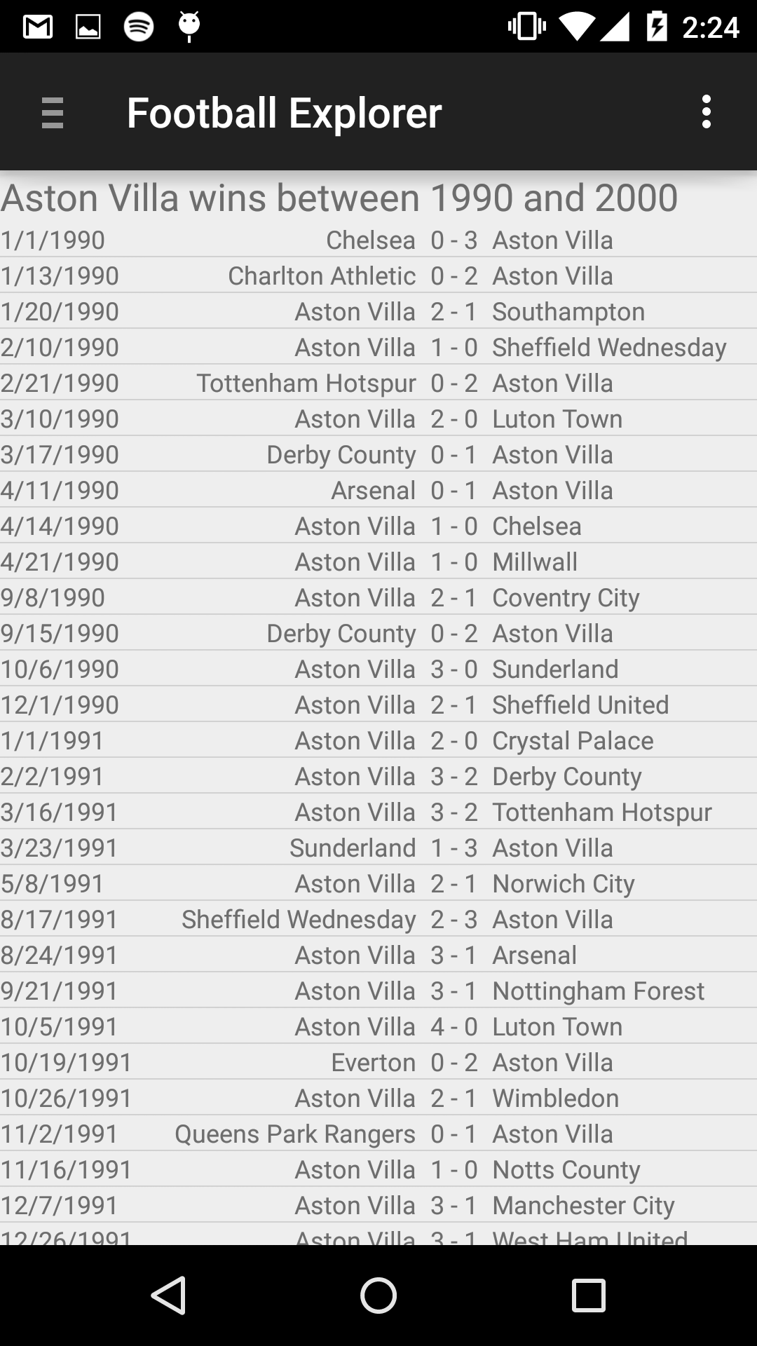 Using Google Spreadsheets as a Data Source for Your Android