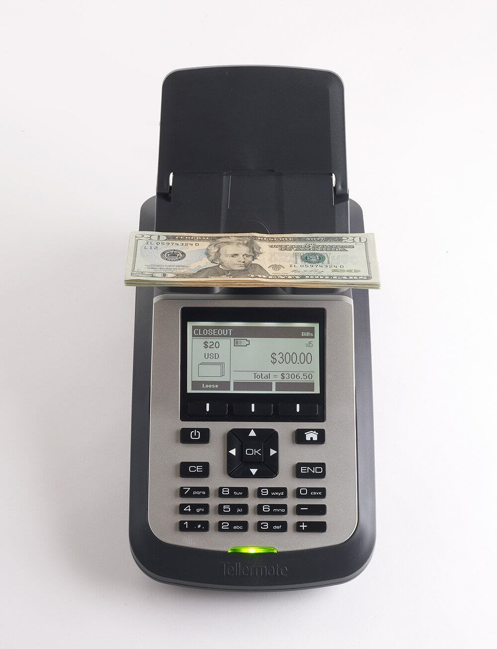Countbyweight cash counting machines outweigh friction counters