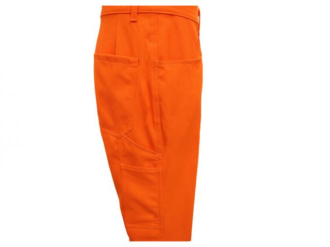 Patch Pocket Relaxation Orange Work Pants 3M 9910 Reflective Strips