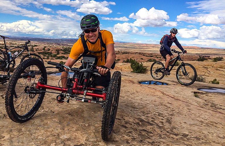 Moab Mania! OffRoad Handcycle Camp Telluride Adaptive Sports Program