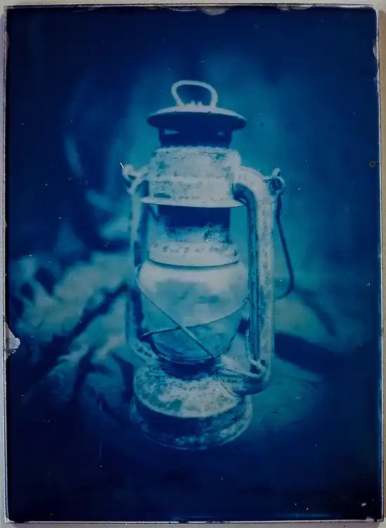 Cianotipia em vidro um processo fotográfico histórico