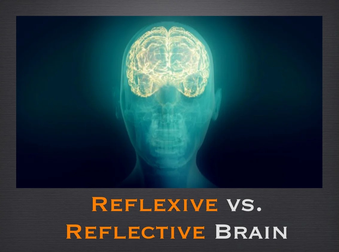 Are You Reflexive Or Reflective The Best Presentation I Have Ever