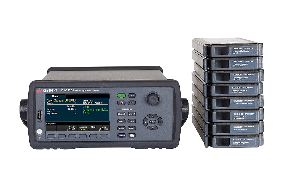 Keysight announced the DAQ970A modular data acquisition system • Temcom