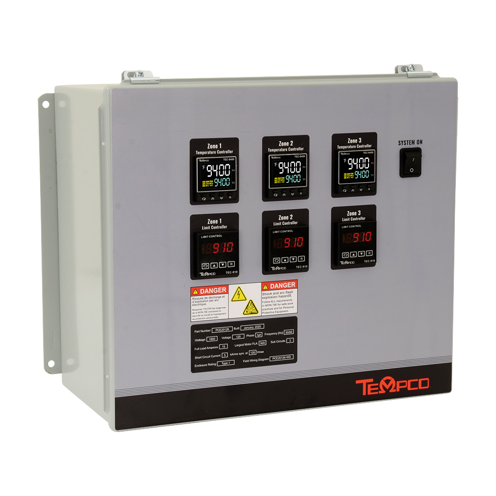 Power and Temperature Control Panels