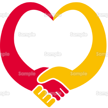 握手 手 ふれあい 助け合い イラスト素材のイラスト素材 [74781649] - Pixta 支援」のテンプレート（素材）無料ダウンロード｜ビジネスフォーマット（雛形）のテンプレートBank