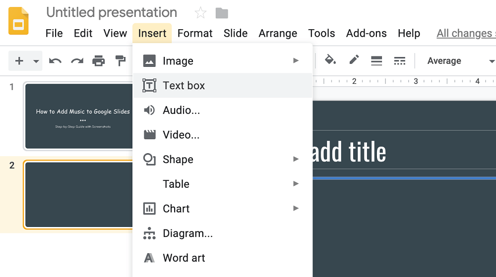 How to Add Music to Google Slides StepbyStep Guide