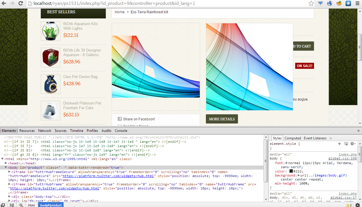 1.5. How to get rid of white images background Template
